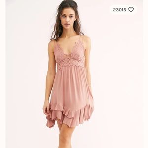 free people mauve dress